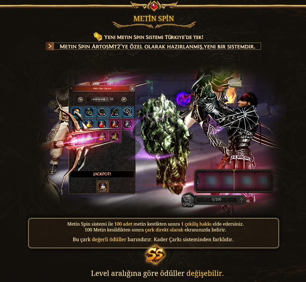 Artos2, Artos2 pvp