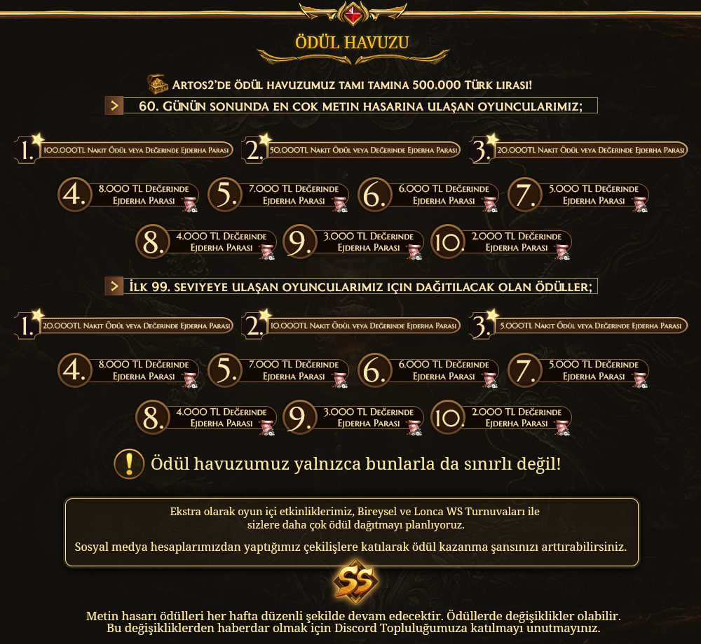 Artos2, Artos2 pvp